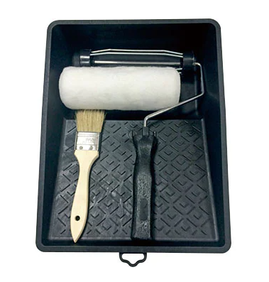 ローラセット 刷毛付 175mm